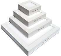 LED downlight surface panel square