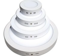 led downlight surface panel round