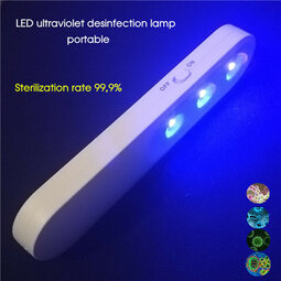 LED UVC ultraviolet desinfectie lamp *reisformaat