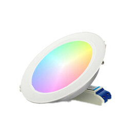LED DOWNLIGHT RGB+CCT 6W Multikleur + Dual White (2700K - 6000K)