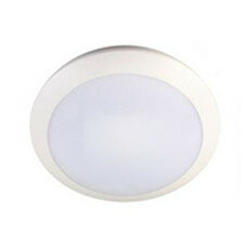 Led plafonni&egrave;re 16W &Oslash;300mm IP66 IK10 incl. noodunit 4000k/Neutraalwit