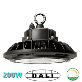 LED HIGH BAY LIGHT UFO Proshine 200W 4000k/Neutraalwit DALI driver dimbaar 150lm/w &ndash; Flikkervrij