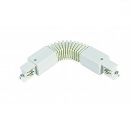 Connecteur flexible * rail triphas&eacute; - blanc