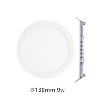 LED downlight recessed panel round Excellence 9w 3000k / warm white incl. 1,5m power cord