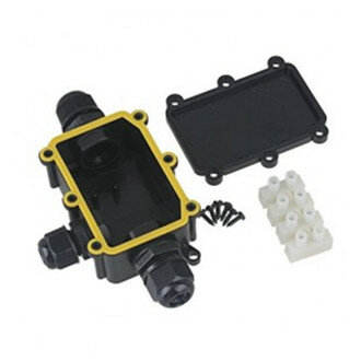 Waterproof IP68 lasdoos 3-voudig