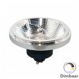 LED AR111 GU10 SPOT 45 &deg; DIMMABLE 12W NOIR 4000k / Blanc neutre