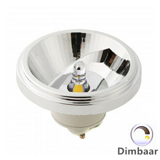 LED AR111 GU10 SPOT 45&deg; DIMBAAR witte 12W 4000k/Neutraalwit