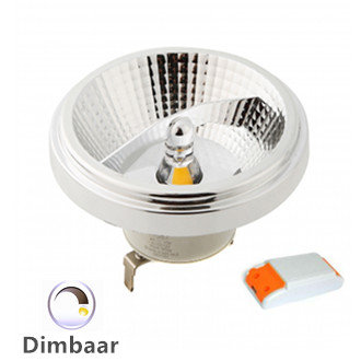 LED AR111 G53 SPOT 45&deg; DIMBAAR 12W 4000k/Neutraalwit
