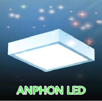 Aufputzrahmensystem LED LED Panel 60x60cm wei&szlig;