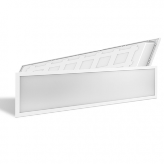 Panneau LED Direct light super 30x120cm 36w 3000k / blanc chaud * cordon d&#039;alimentation 1.5m sans scintillement