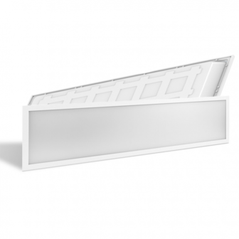 LED panel direct light super 30x120cm 36w 3000k / warm white * flicker-free 1.5m power cord