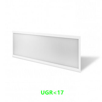 LED PANEEL Pro-klasse 30x120cm 30w 4000k/Neutraalwit UGR 17 - Plug &amp; Play &ndash; 140lm/w