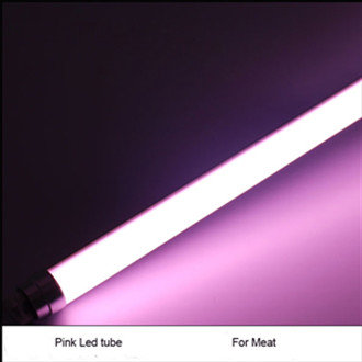 Tube LED T8 120cm 20w pour bouchers / produits carn&eacute;s