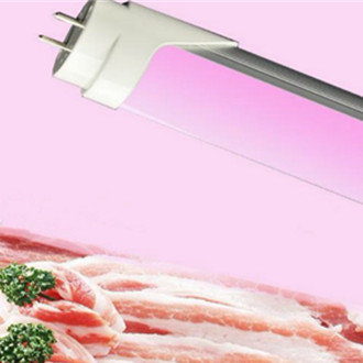 Tube LED T8 120cm 20w pour bouchers / produits carn&eacute;s