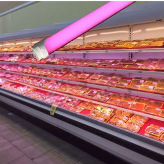 T8 LED tube 150cm 24w for butchers / meat products