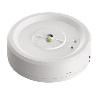 &Eacute;clairage de secours &agrave; LED haut de gamme spot Mont&eacute; en surface 2.8W Tech EX rond