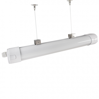 LED Tri-Proof Licht anschlie&szlig;bar + Sensor 150cm 50w 4000k / Neutralwei&szlig; IP66 IK10