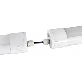 LED Tri-proof light connectable + Sensor 150cm 50w 4000k / neutral white IP66 IK10