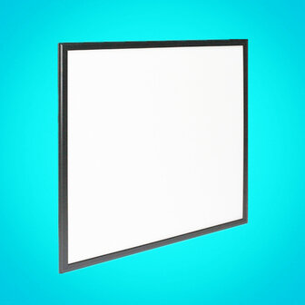 LED PANEL Pro-Klasse UGR 17 60x60cm 36w Schwarzer Rahmen WHITE SWITCH CCT