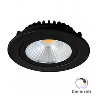 LED recessed spot Premium 5w 2700k / warm white dimmable black