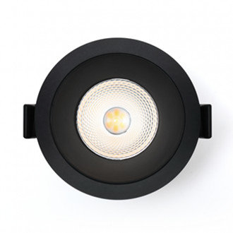 LED DOWNLIGHT MIRACLE 6W 3000k warm white BUILT-IN Black