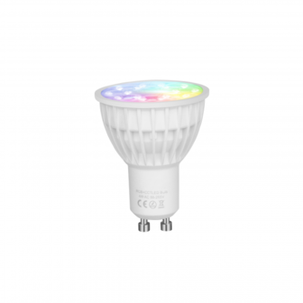 Spot LED GU10 4W RGB + CCT Multicolore + Double Blanc (2700K - 6000K)