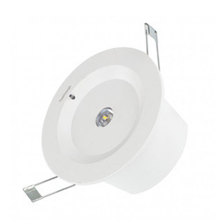 LED emergency lighting pro-tech recessed spot 3W - anti panic