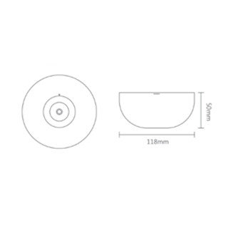 LED emergency lighting pro-tech surface mounted spot 3W - anti panic