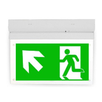 LED emergency lighting stairs on left / right 2W - Surface mounted