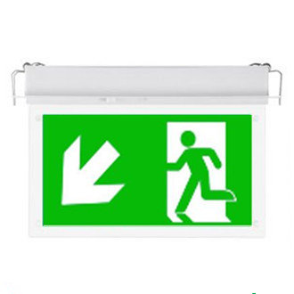 LED emergency lighting down stairs left / right 2W - Recessed