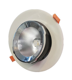 LED Downlight COB Premium kippbar 10w 3000k / Warmwei&szlig;