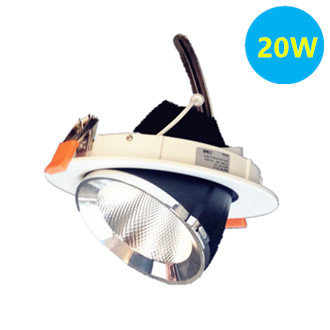 LED downlight COB premium tiltable 20w 3000k / Warm white