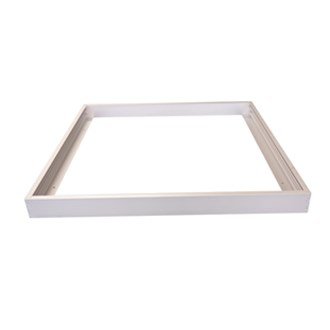 Panneau LED syst&egrave;me de cadre en saillie 60x60cm blanc