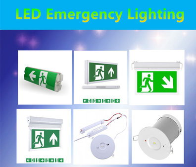 premium Led &eacute;clairage de secours 6,5W IP65 *Mont&eacute; en surface 