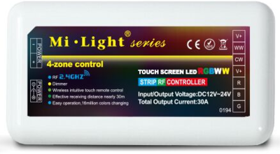 LED Paneel backlite 120x30cm RGB+CCT 40w incl. 1,5 meter snoer.
