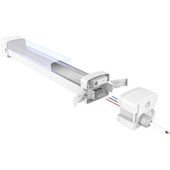 LED Tri-proof Light Parkade 150cm 60w 4500k/Neutraalwit IP65 150lm/w  &ndash; 1-10V dimbaar - Flikkervrij