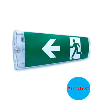 emergency lighting with auto-test 3 watts Surface mounted