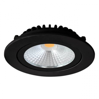 LED Einbaustelle Premium 5w 2200k Extra warmwei&szlig; dimmbar Schwarz