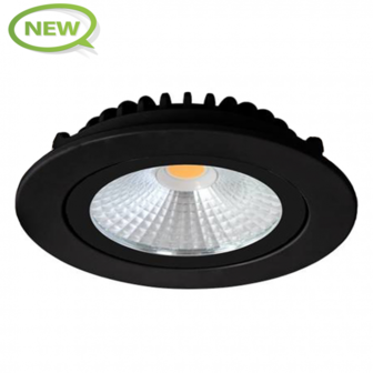 LED recessed spot Premium 5w 2200k Extra warm white dimmable Black