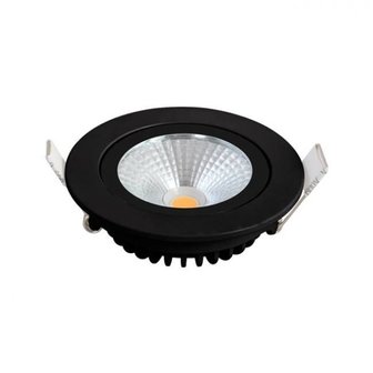 LED Einbaustelle Premium 5w 2200k Extra warmwei&szlig; dimmbar Schwarz