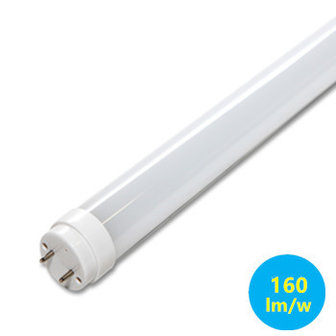 Tube LED T8 supr&ecirc;me 120cm 3000k / blanc chaud - 160lm / w