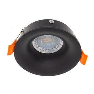 LED Spot Armatuur GANYMEDE Zwart IP22 Aluminium - incl. GU10 fitting