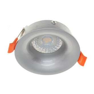 LED Spot Armatuur GANYMEDE Zilver IP22 Aluminium - incl. GU10 fitting