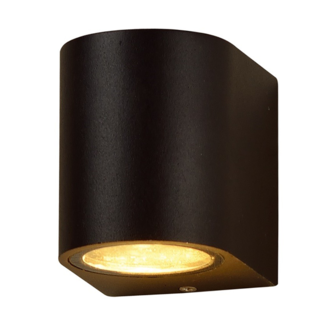 WANDLAMP ARMATUUR BENSO 2xGU10 FITTING &ndash; Zwart