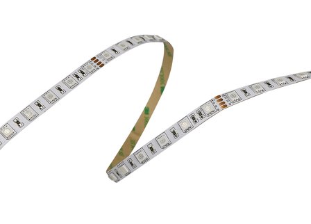 LED STRIP RGB 24V SMD5050 60 LEDs/m 5 meter rol IP65 Spatwaterdicht *14,4W/m