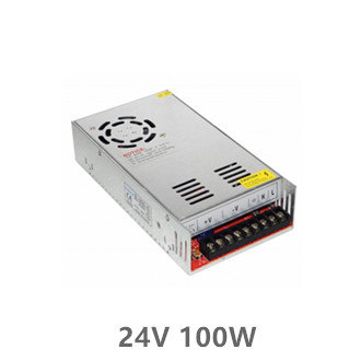 LED STRIP POWER SUPPLY SLIM 100W 24V 4.2A - METAL
