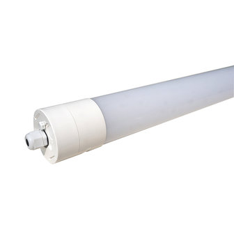 LED Batten armatuur rond 150cm 50W 4000k/neutraalwit IP65 &ndash; Philips driver