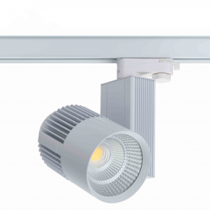 3 FASE LED RAILSPOT Prof. 30w WHITE BODY 3000k/Warmwit