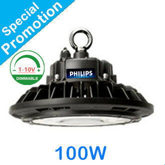 LED Hallenstrahler UFO lampe Proflumen 100w 4000K/Neutralwei&szlig; *Powered by Philips - flimmerfrei