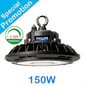 LED HIGH BAY LIGHT UFO Proflumen 150w 3000K/Warmwit *Powered by Philips &ndash; Flikkervrij